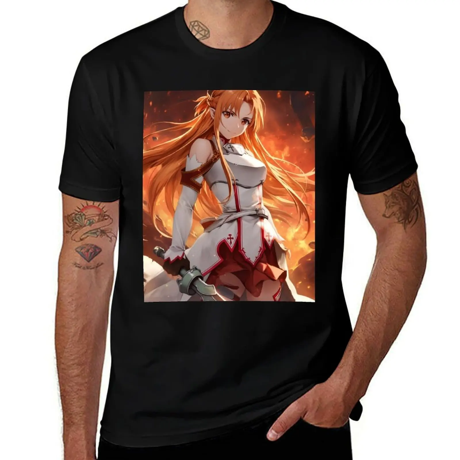 

Asuna T-Shirt oversized topping oversized graphic tee men t shirt