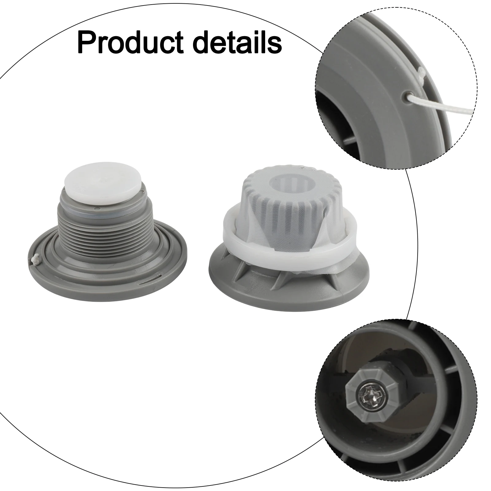 For Inflatable Dinghy Inflatable Dinghy Grey Filtering Base For Valve Easy Airflow Control Lower Diameter 38mm