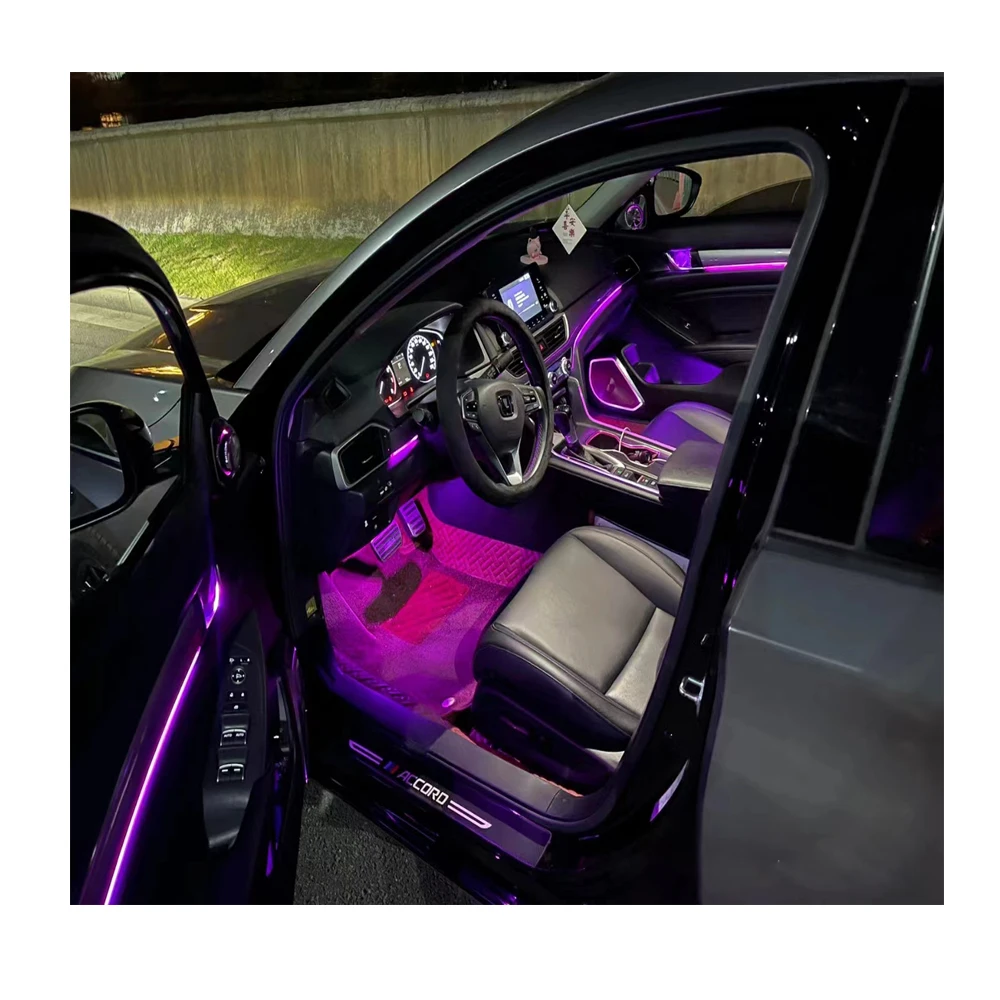 

Automotive lighting system interior atmosphere light led Honda Accord automotive ambient with multiple colors