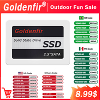 Goldenfir 2.5 SSD 128GB  256GB  512GB  1TB SATA3 Internal Solid State Drives SATAIII 6GB/S Hard Disk