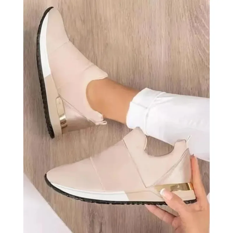 2024 Brand Shoes for Women New Women\'s Vulcanize Shoes Spring Autumn Sport Shoes Ladies Flat Heel Female Breathable Sneakers