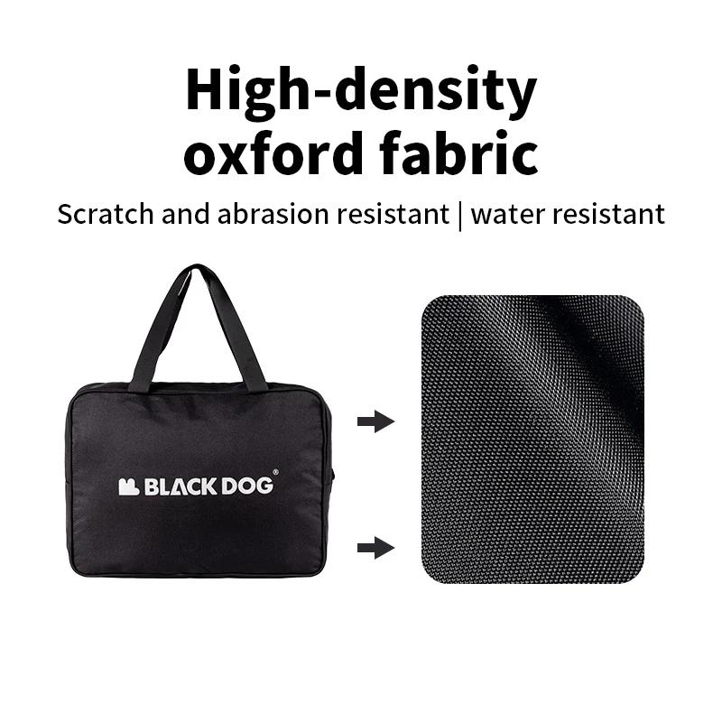 Wielofunkcyjna torba podróżna Black Dog 30L Torba do przechowywania o dużej pojemności 900D Oxford Cloth Sprzęt kempingowy