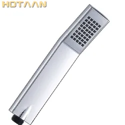 Alta calidad nuevo Super Booster ahorro de agua cuadrado de mano cabezal de ducha tipo lluvia para accesorios de baño cabezal de ducha YT-5104