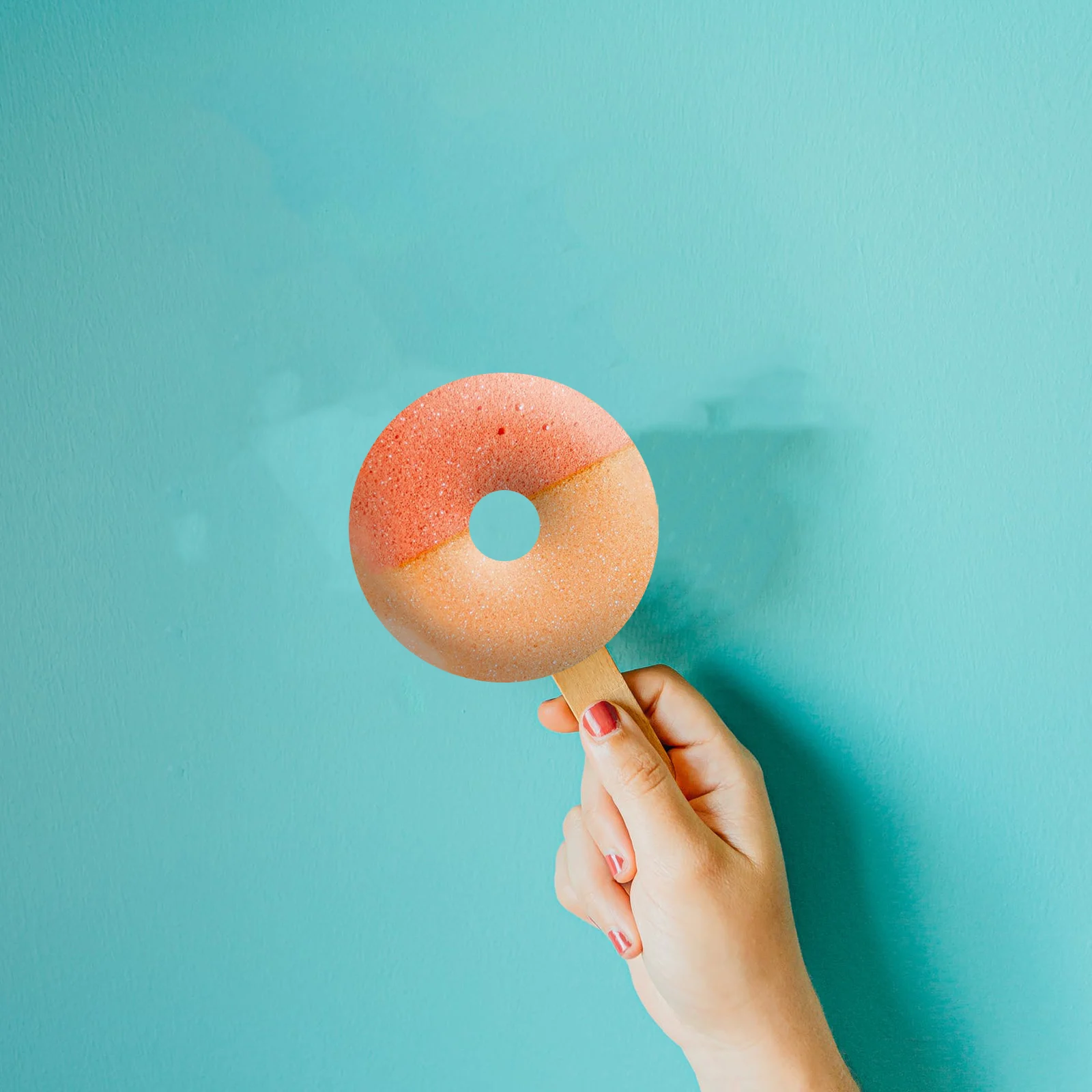 

Silicone Donut Ice Cream Maker Ice Popsicles Molds Popsicles Molds DIY Supplies Summer Tool Reusable Kitchen Baking Pan