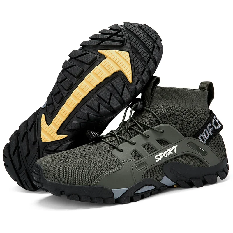 

Camouflage Men's Women's Shoes Non-slip Wear-resistant Outdoor Sports Lightweight Walking Sneakers Hiking Trekking Footwear