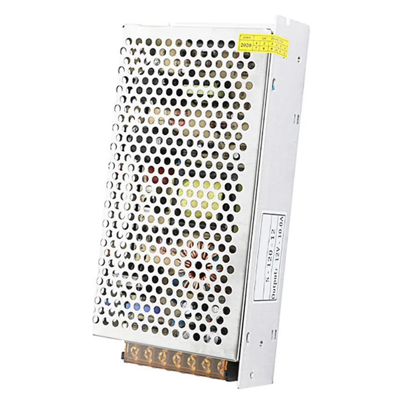 

1 Piece 12V Switching Power Supply 240W 10A DC Light Bar Drive Power Adapter White Metal 12V Power Transformer