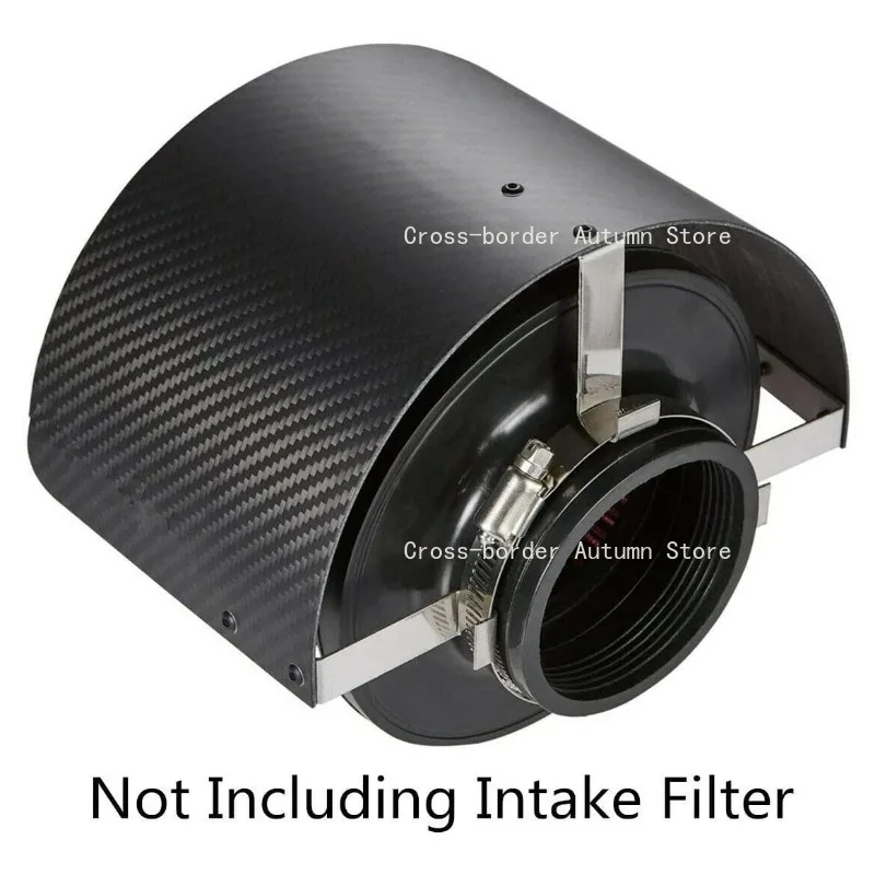 Engine Air Filter Heat Shield Cover Anti Dust Wind Deflector Modified Intake Protective Cover
