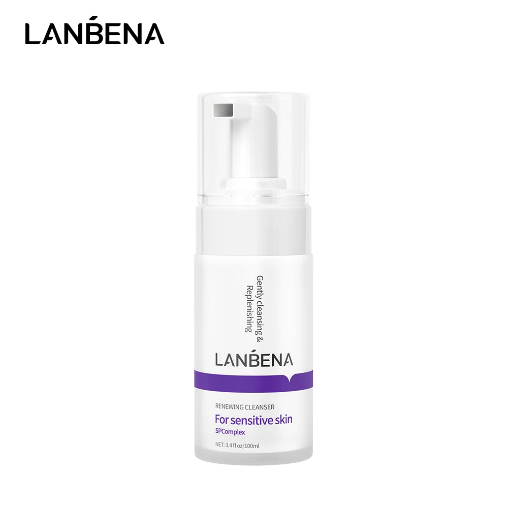 

Очищающее устройство для лица LANBENA, 3 а, с ретинолом, с аминокислотами, пузырьками, против морщин, антиоксидантом, бережное, очищающее, 100 мл