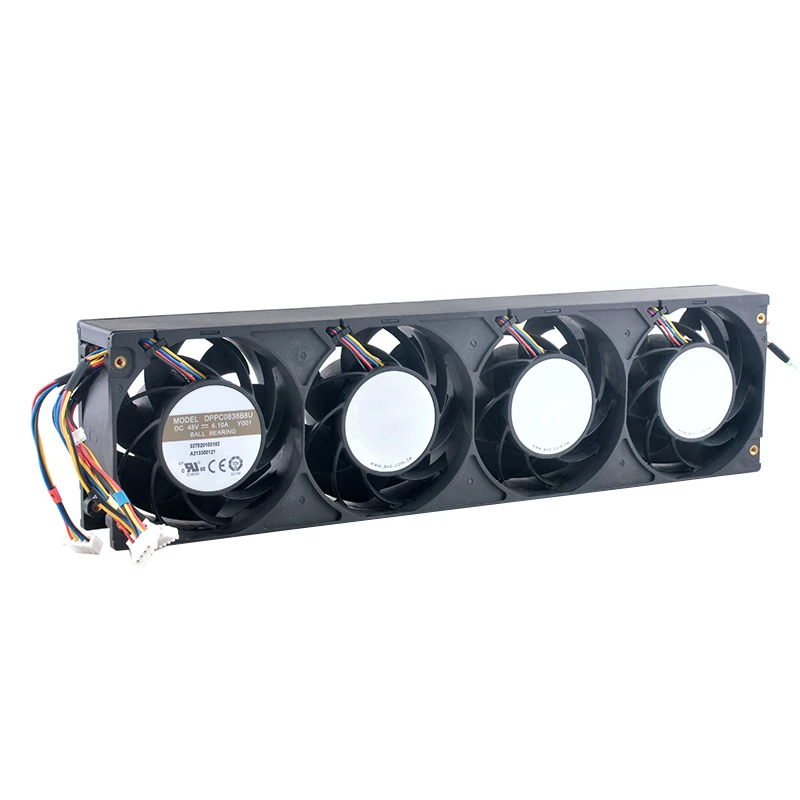 

DPPC0838B8U 80mm fan DC48V 6.10A 4-pin High speed axial flow fan for V9200 frame VFC1 VEMc1 VEMc2 VPDCa1 VPDC1 power supply