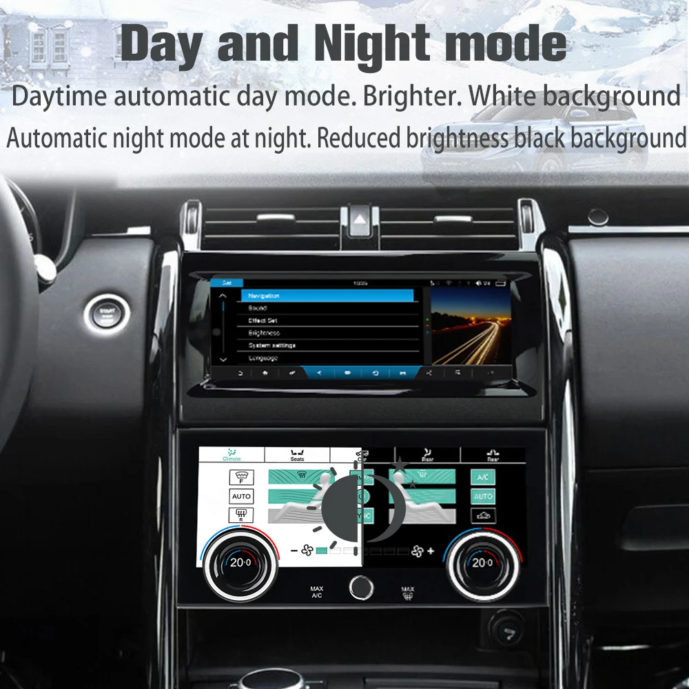 Android14 For Land Rover Discovery 5 LR5 L462 GPS Navigation  Car Radio Wireless Carplay Auto AHD DSP Player BT Multimedia Unit