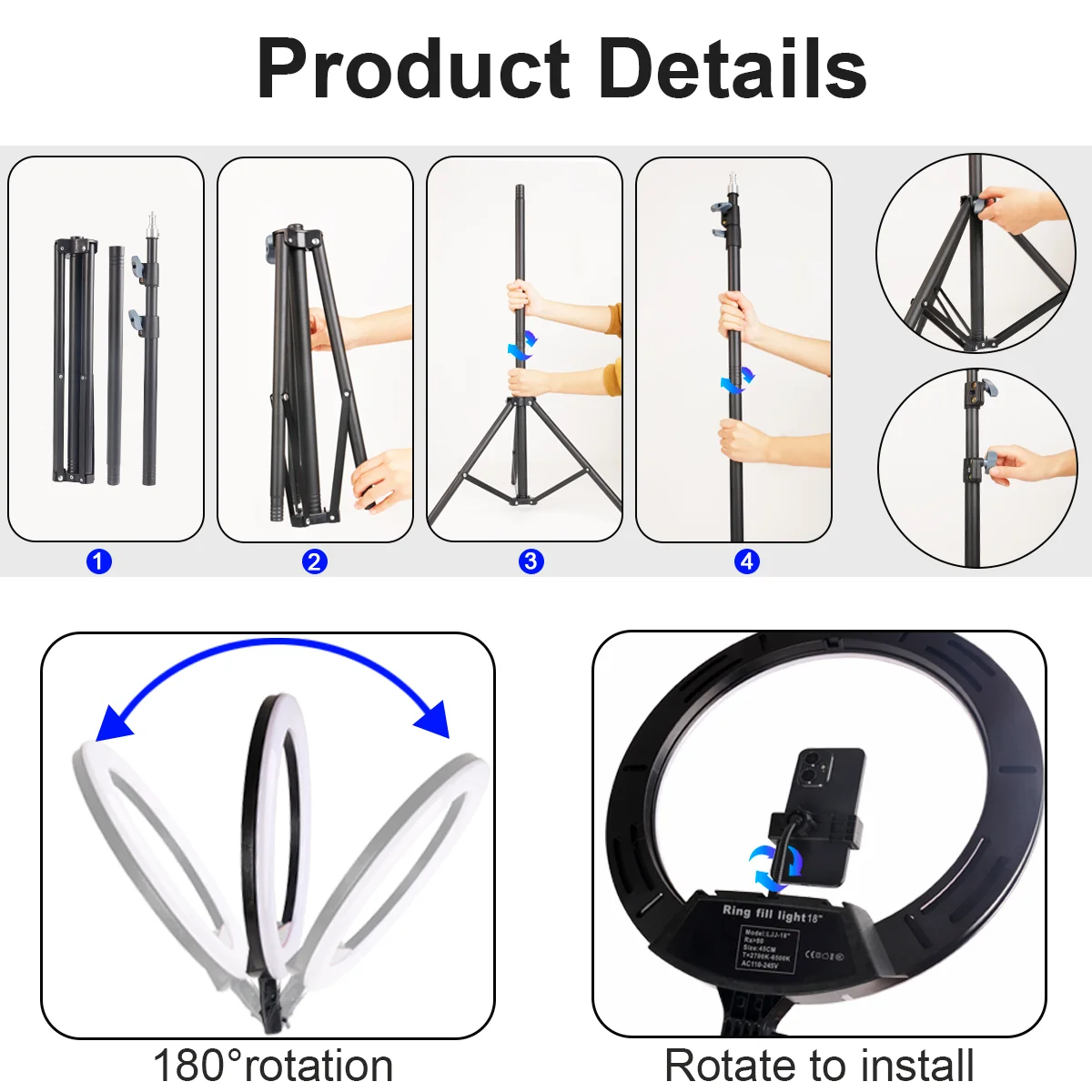 ofessional 18 Inch Ring Light - Photography Lighting Online ulasan dan harga