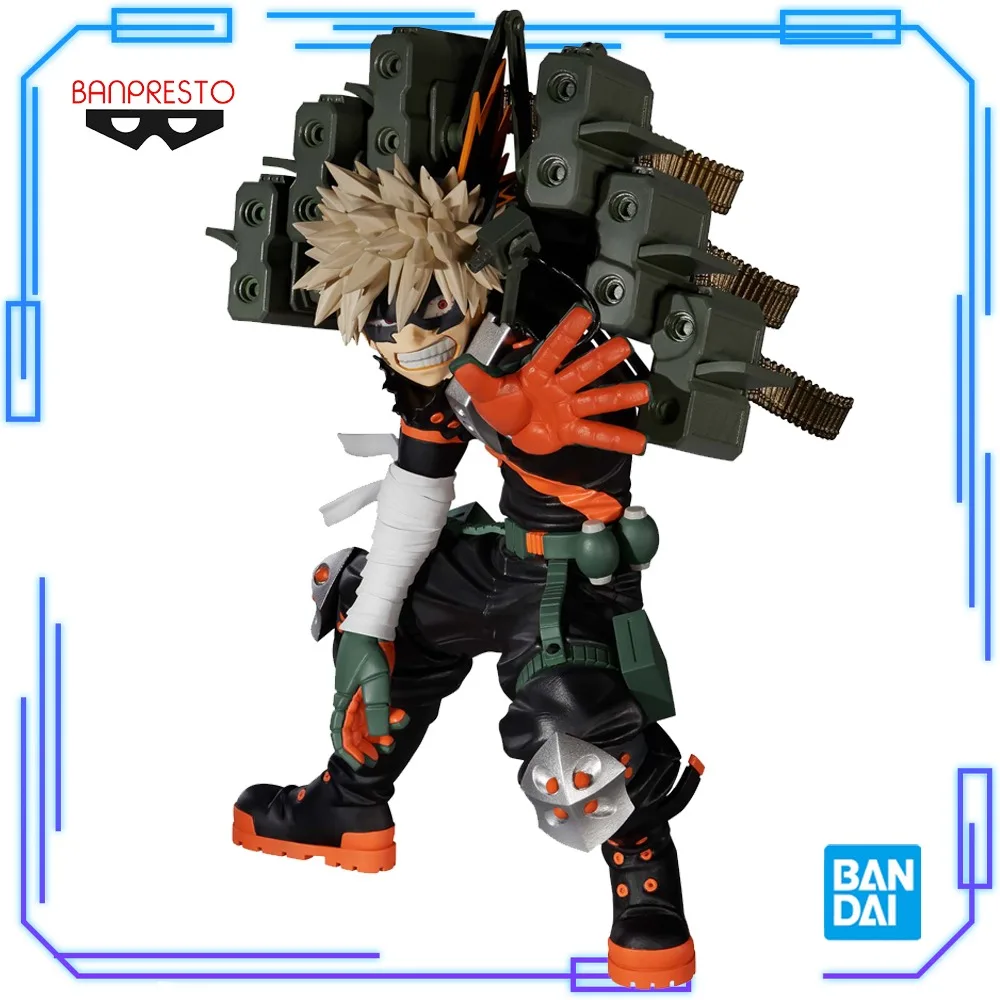 

In Stock Bandai Original Genuine Banpresto My Hero Academia The Amazing Heroes PLUS Katsuki Bakugo Ⅱ 10cm Model Toy Figures Gift