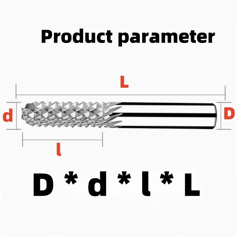 Carbide Corn End Milling Cutter Tungsten Teeth Engraving CNC Machine PRO Bit For PCB Bakelite Plate Wood Plastic 3.175 4 6 8mm