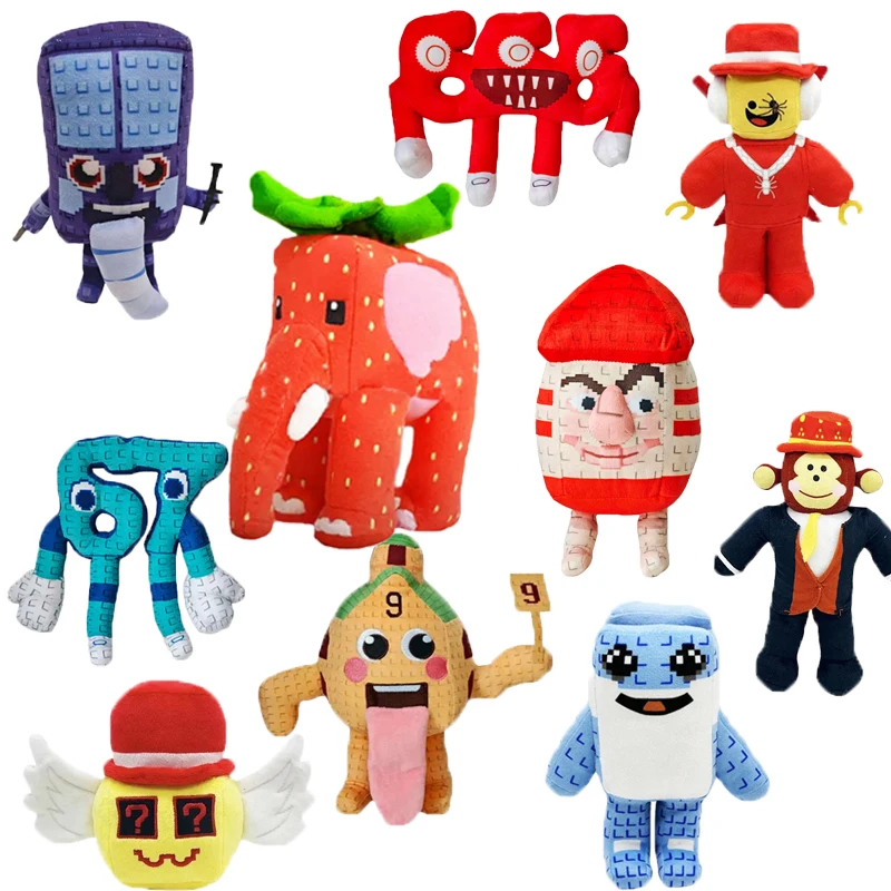 

Новая милая фигурка Steal A Brainrot No 9, плюшевая игрушка для дома, игровая периферия, плюшевые куклы, аниме-игрушки, рождественские подарки