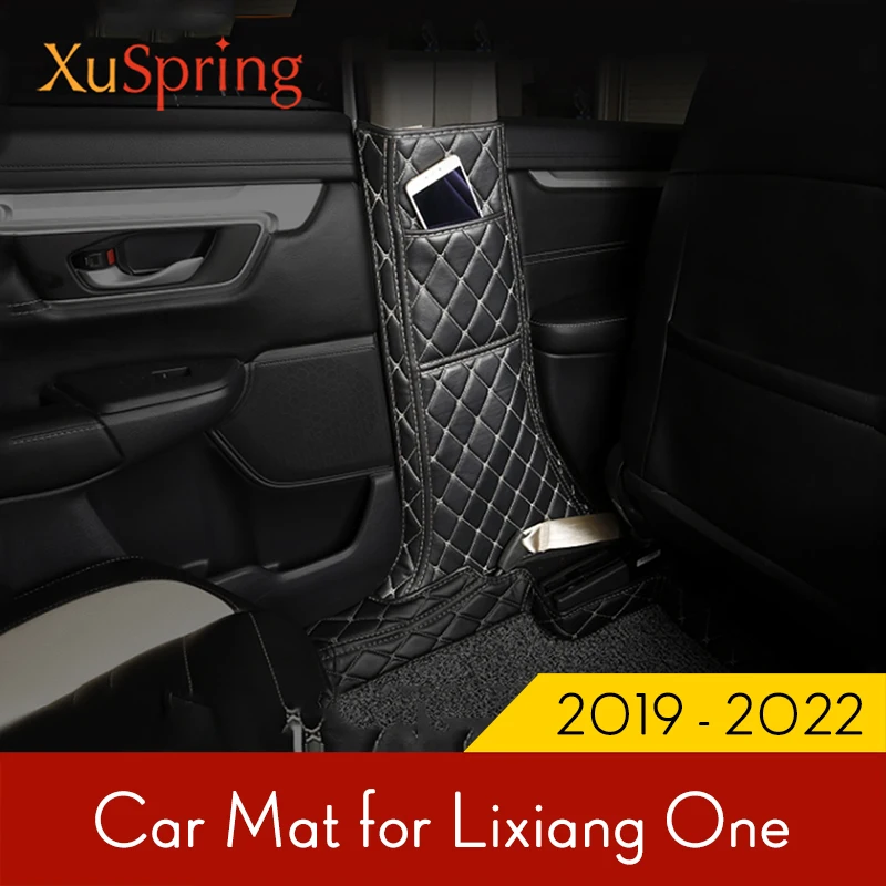 

for Li Auro One 2019 2020 2021 Car B Pillar Anti-kick MatPad Cushion Cargo Liner Protective Dust-proof Case Accessories Styling