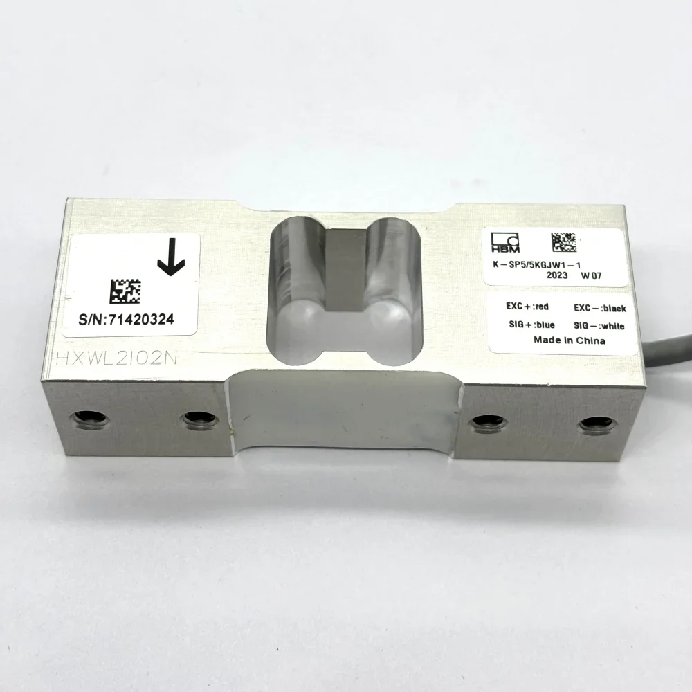 HBM SP5/5KGJW1 force sensor single point load cell sensor Aluminum C3 accuracy SP5C3