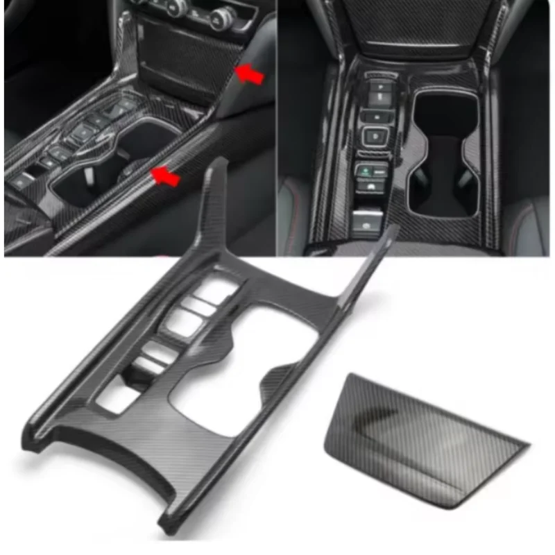 For Honda Accord 10th 2018 2019 2020 2021 2022  Car Garnish Cover Detector Trim Stick Shift Gear Box Cup Holder Frame