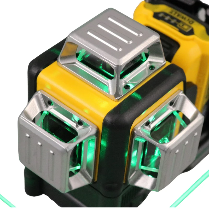 Imagem -06 - Dewalt-green Beam Laser Level Max Li-ion Battery Lasers Auto Nivelamento 12 Line 3x360 Graus 12v Dw089lg