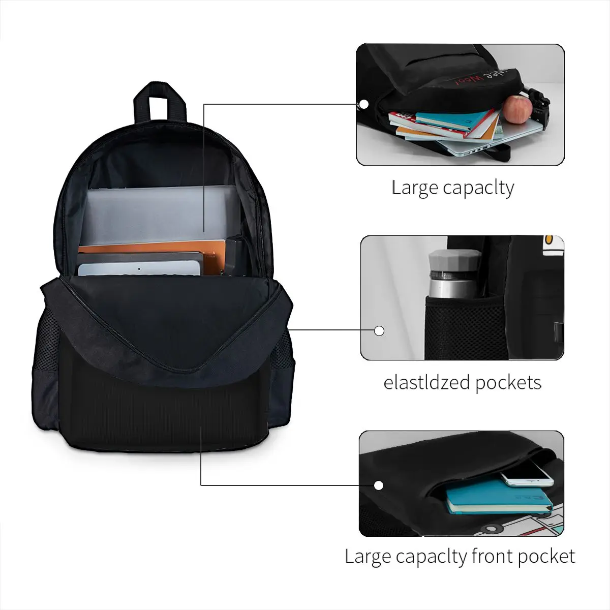 Mochilas de ambulância paramédica para meninos e meninas, Mochilas escolares infantis, Mochila Infantil Dos Desenhos Animados, Bolsa De Ombro De Viagem