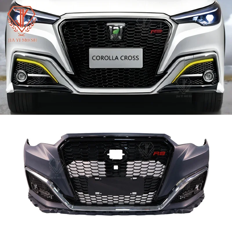 

Materia Front Bumper Body Kit Accessories JY Factory ABS for Corolla Cross Accessories Black Plastic Jiangsu Rear Bumper