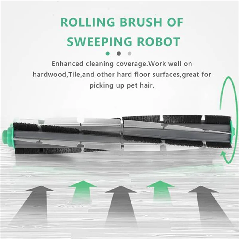 لملحقات المكنسة الكهربائية Vorwerk Kobold VR200 VR300 مرشح فرشاة الجانب الرئيسي كفاءة التنظيف المحسنة