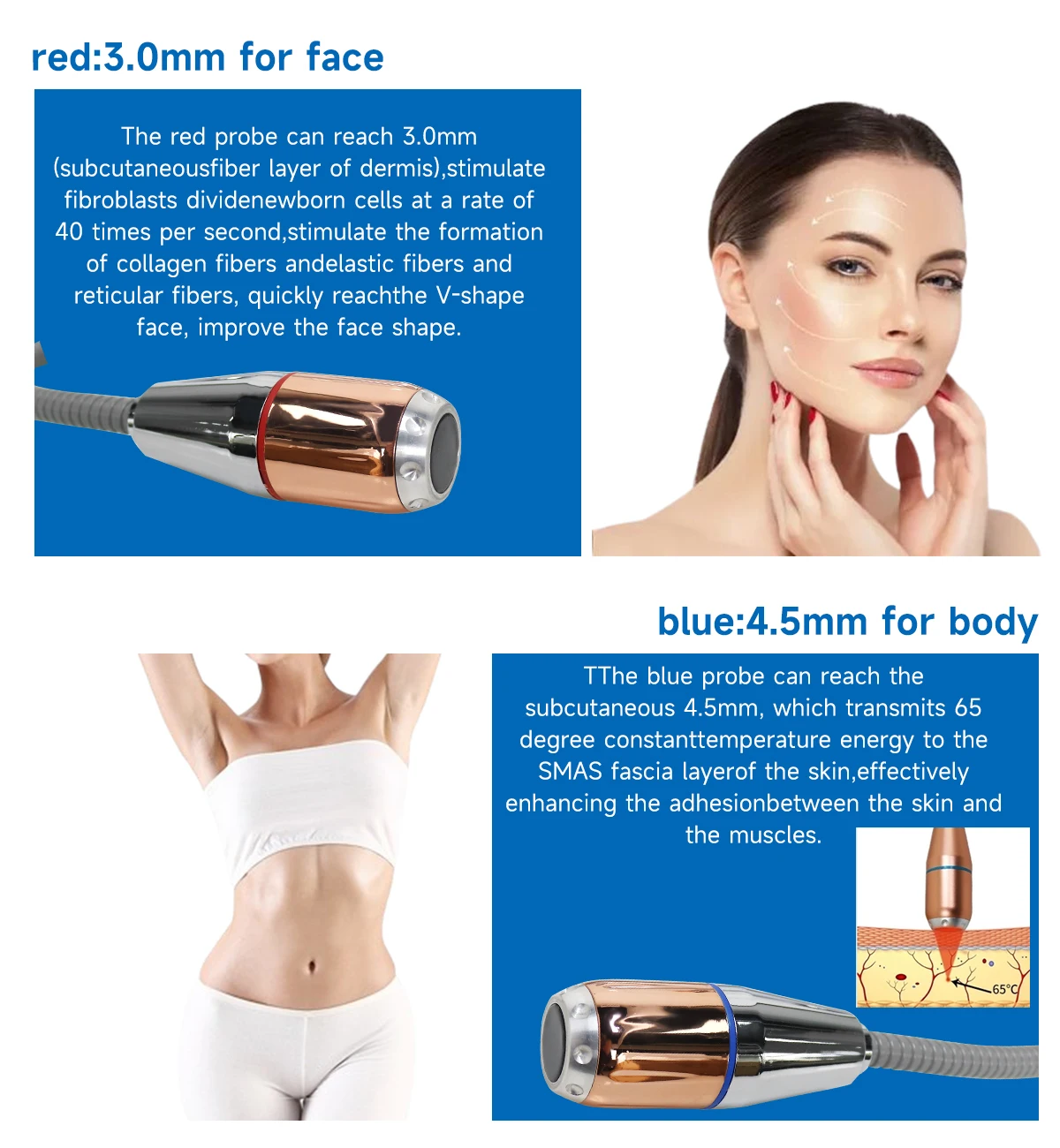 เครื่องนวดหน้า 2 in 1 V-max Radar Line Carving ยกกระชับผิวหน้า ลดเลือนริ้วรอยรอบดวงตา ขัดผิว สำหรับใช้ในบ้าน