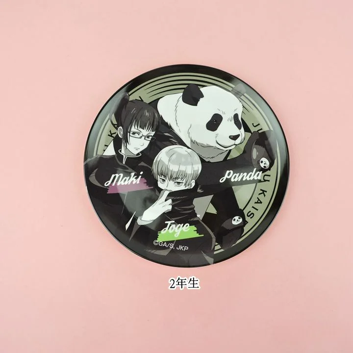 

Anime Jujutsu Kaisen Itadori Yuji Satoru Gojo Fushiguro Megumi Nanami Kento Kugisaki Nobara Cosplay Tableware Plate Saucer Gift