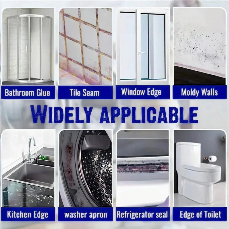 جل مزيل العفن والبقع 100 مل، جل إزالة القوة الاحترافي للمطبخ مع فرش صديقة للبيئة #5