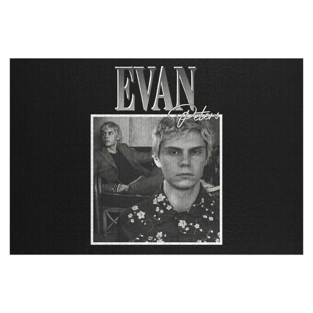 

Day Gift For Evan Peters Gifts For Movie Fans Jigsaw Puzzle Photo Personalized Gifts Wooden Name Puzzle