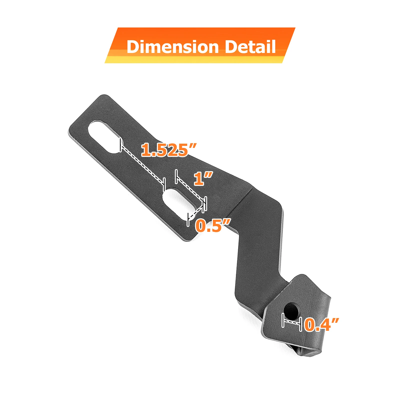 2PCS Hood Ditch LED Light Pod Mounting Brackets Fit Auxiliary Off Road LED Pod Light Work Light for 2003-2009 Toyota 4Runner