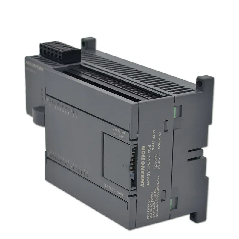 الترويج!!! Amsamotion PLC S7-200CN CPU224XP 14I/10O 2AI 1AO AC/DC/RLY 6ES7 214-2BD23-0XB8 مع كابل PPI مجاني