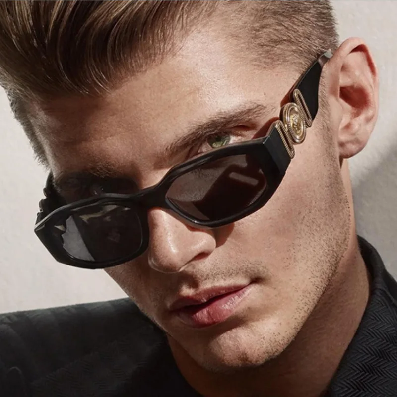 New Fashion Irregular Sunglasses Vintage Men Women Personlity Small Frame Shades Sun Glasses Car Sunglasses 5208