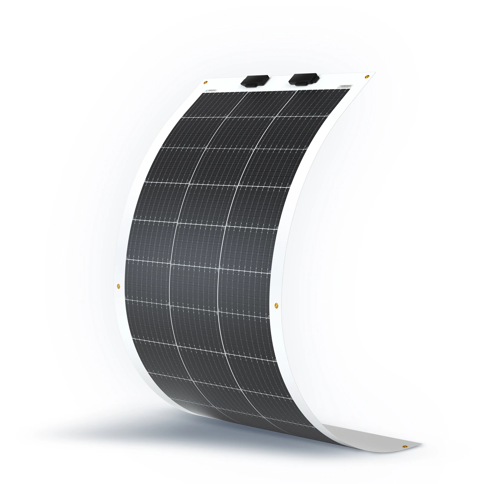 Renogy 100W 12V Flexible Solar Panel, Monocrystalline Semi-Flexible Bendable PV Module, Off-Grid Solar Charger for Marine, RV, Cabin, Van, Car & Uneven Surfaces