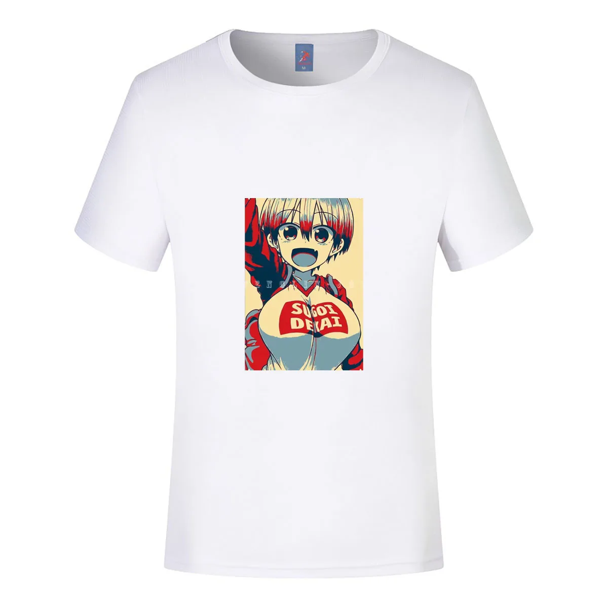 Anime Uzaki Chan Wants To Hangout Printed T-shirt Men Women Summer Short-sleeved Streetswear Cotton Tops