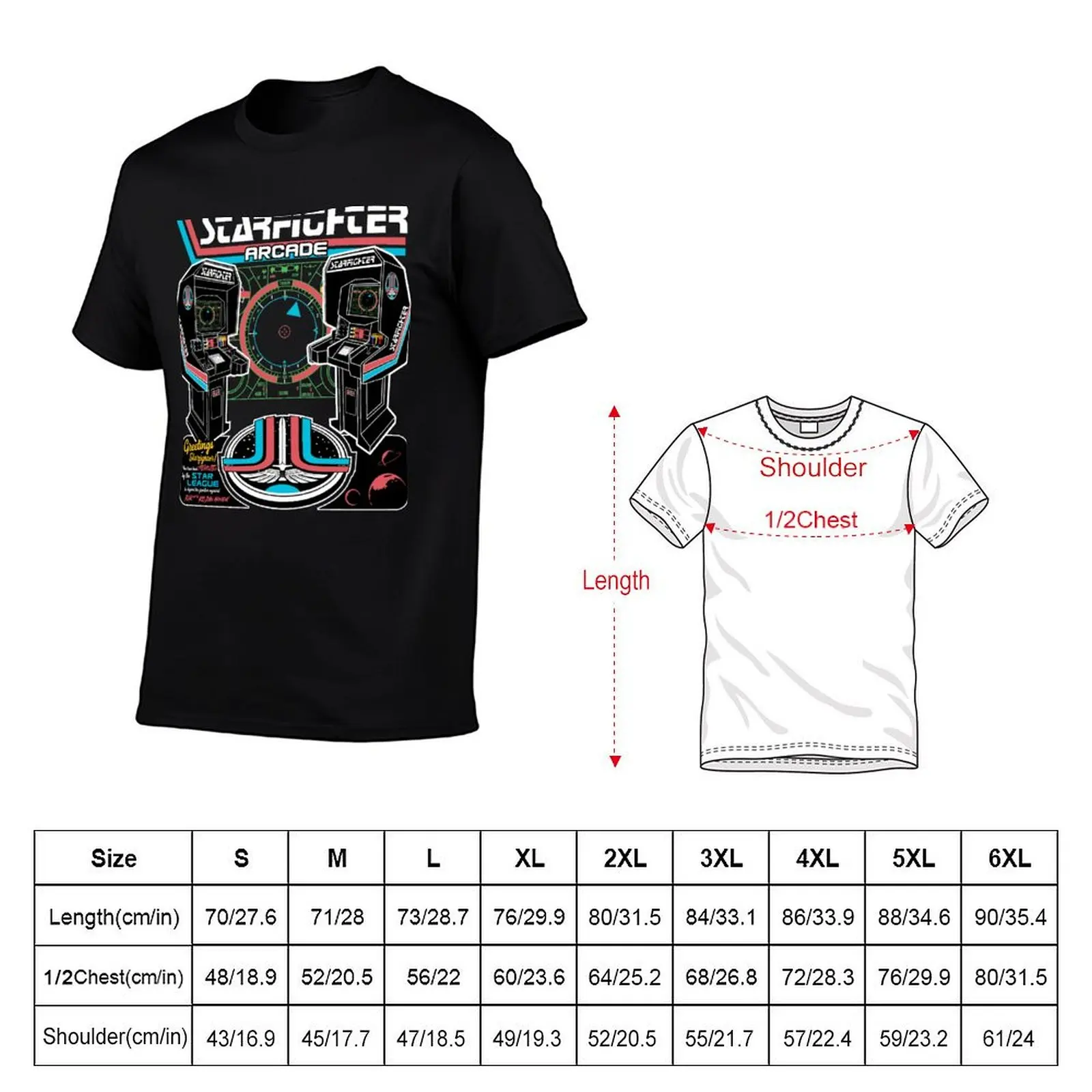 The Last Starfighter Arcade T-Shirt funny t shirts cotton man t shirt luxury man t shirts high quality luxury brand T-shirt