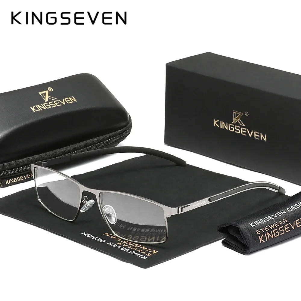 KINGSEVEN Anti-Blaulicht-Brille für Männer und Frauen, klassisch, hochwertig, für den Alltag, zum Schutz vor Computerstrahlung, für Studenten