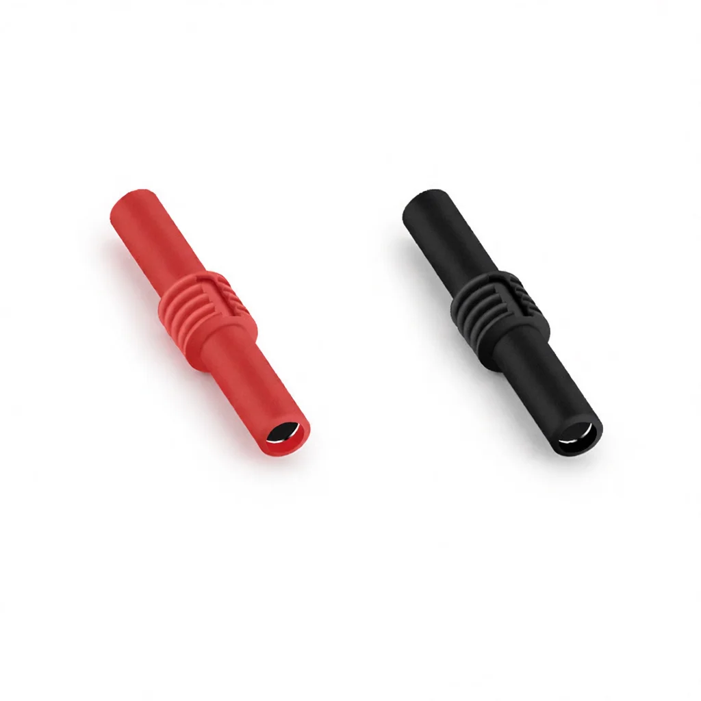 4mm Banana Plug Female To Female Coupler Connector For Laboratory Electrical Measurement Instrument Wire Extension Tool