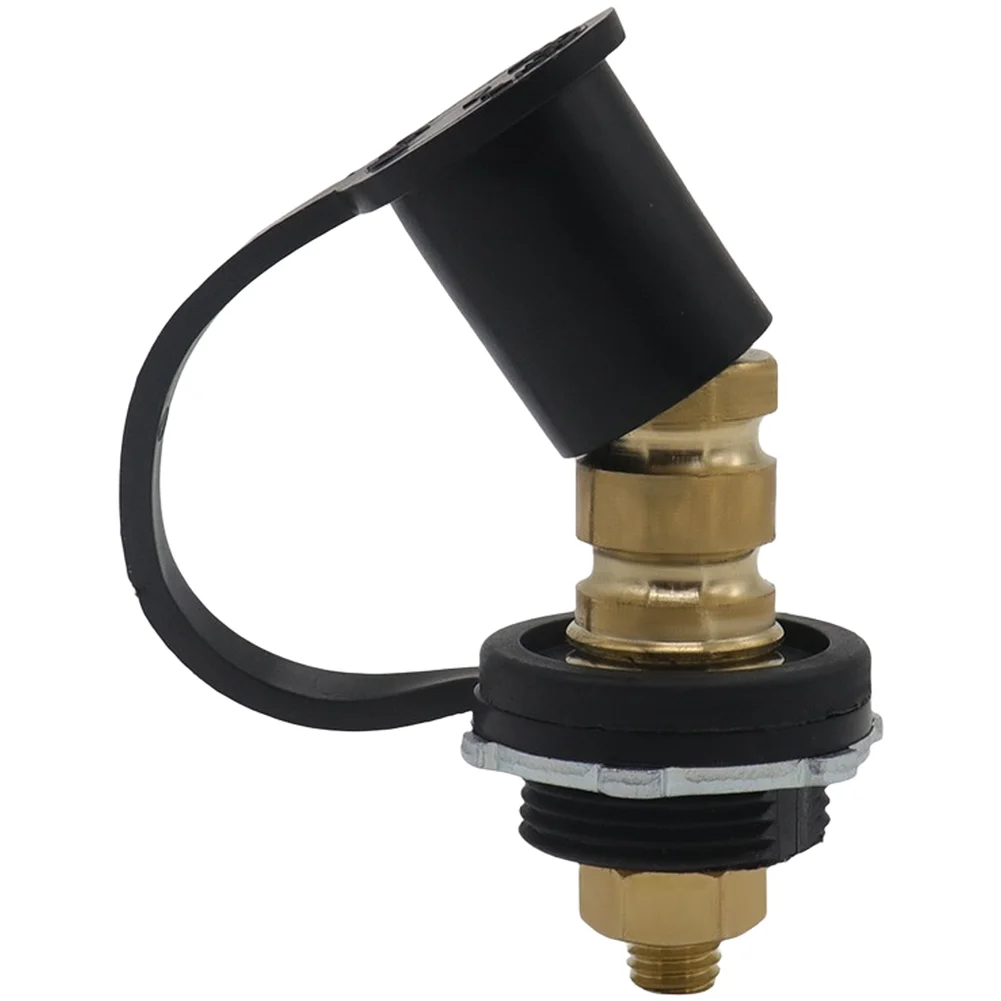 Brass Battery Charger Terminals for Car RV Yacht with PVC Cover 250A Support for DC Power Systems Red and Black