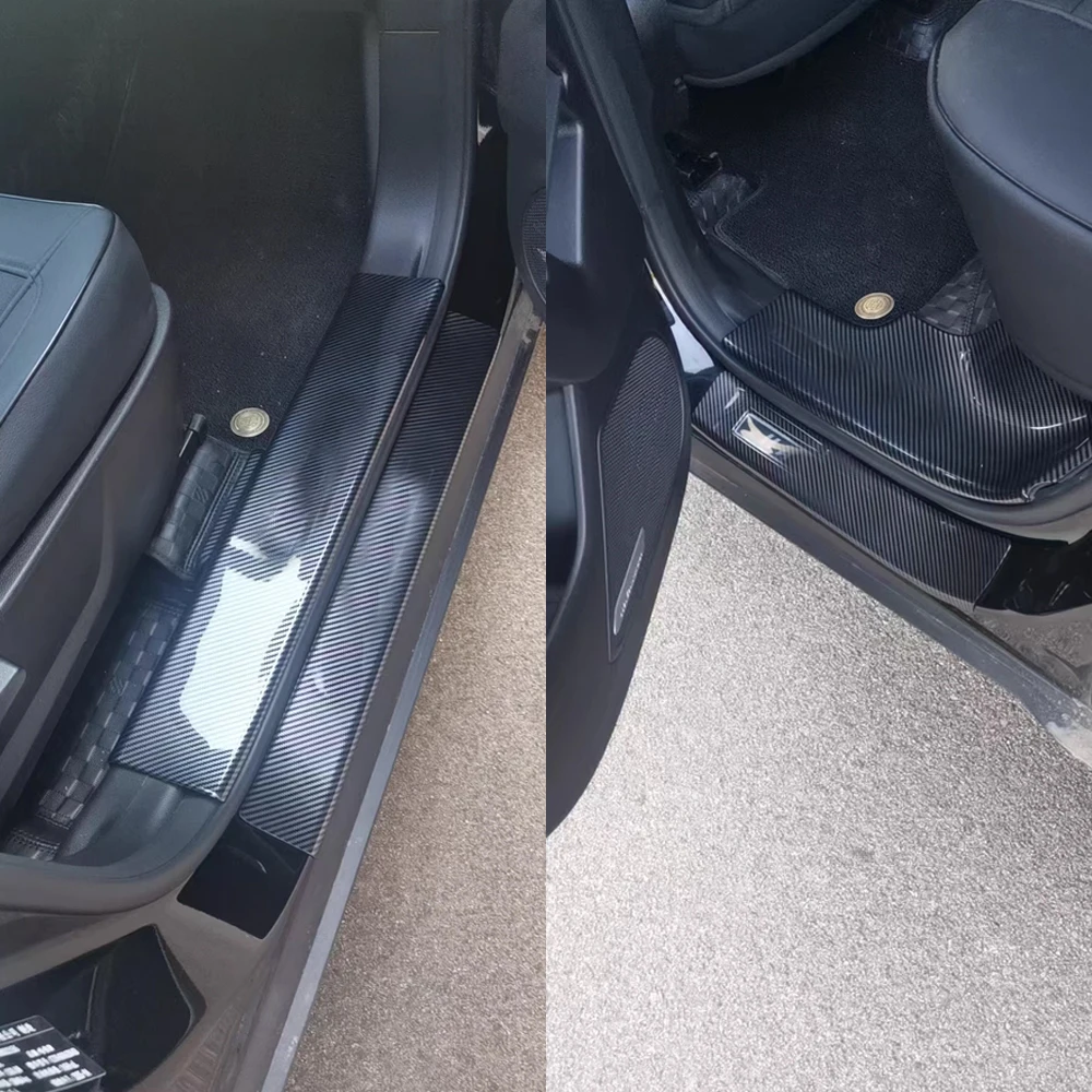 دواسة ترحيب السيارة لـ Haval Big Dog Dargo MK1 2021 ~ 2023 عتبة الباب جرجر عتبة الحرس لوحة المضادة للخدش ملصق الملحقات