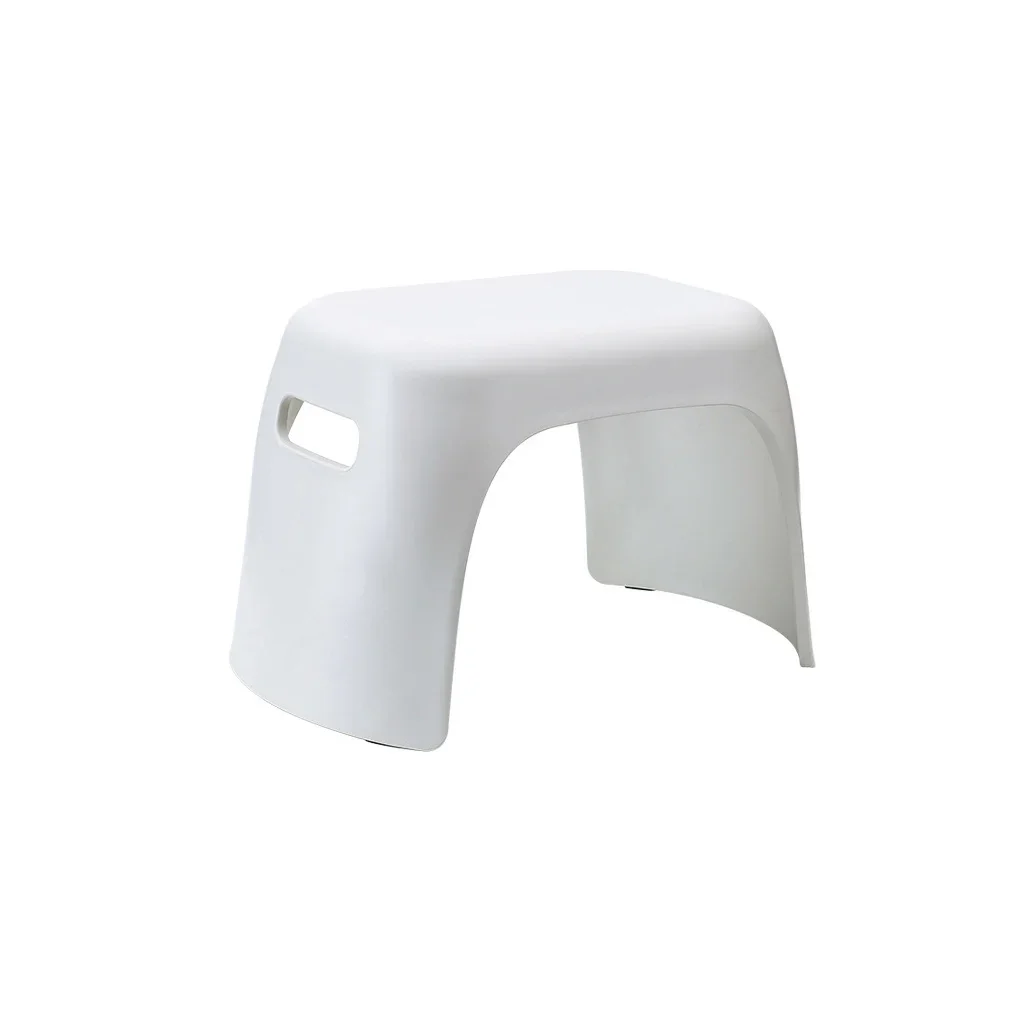 

Foot Step Stool Safety Shoe Room Bathroom Household Plastic Low Smooth Coffee Table Small Bench