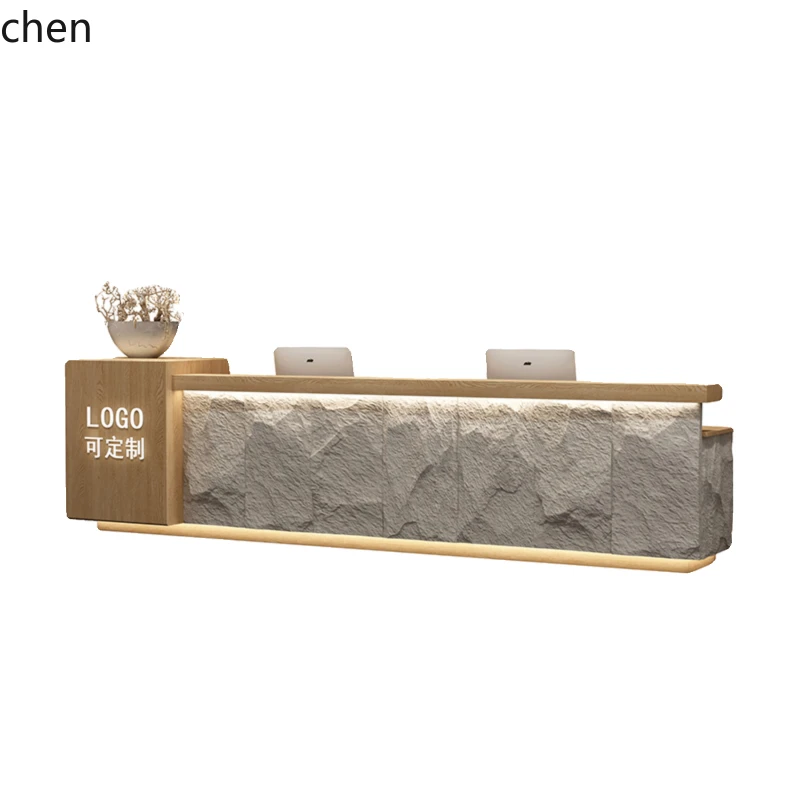 D16- New Chinese Retro B & B Hotel Reception Desk Health Center Foot Bath Hot Pot Restaurant checkout page