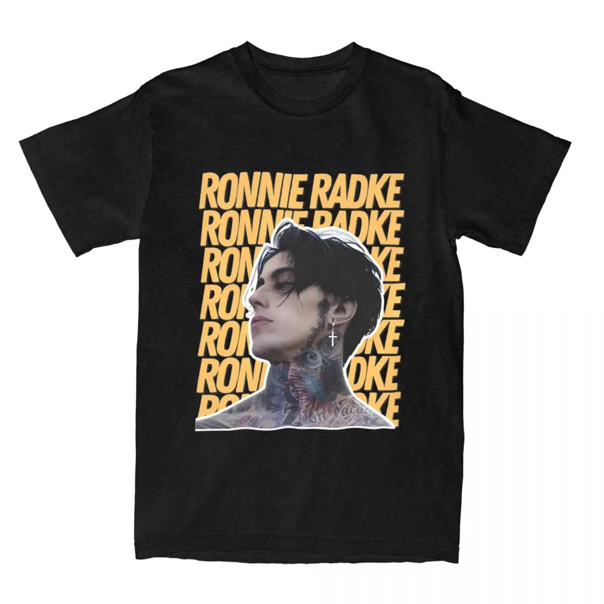 RONNIE RADKE T-shirt metalcore Hip Hop T-shirt Manica corta Divertente Tshirt Estate 100% cotone O Collo Plus Size 5XL Tees