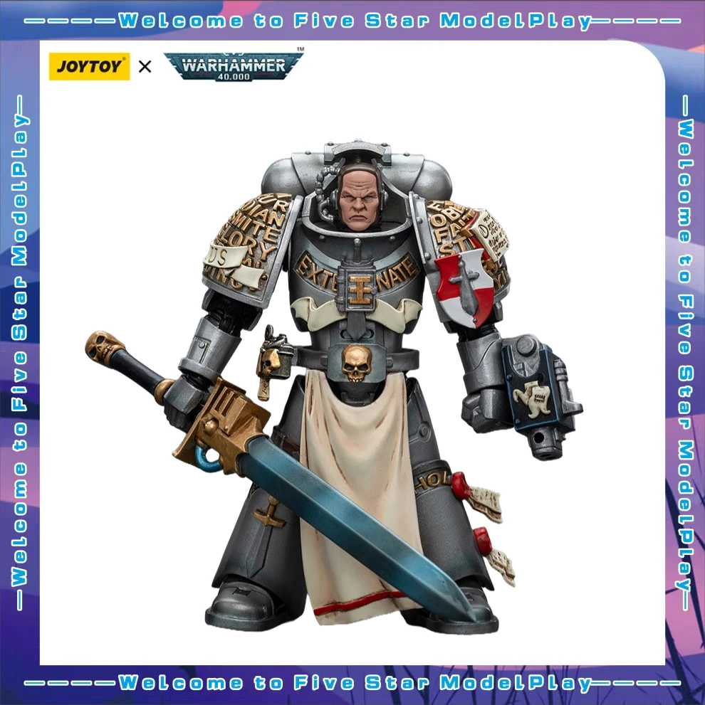 

【FS】JOYTOY Warhammer 40K Масштабные фигурки 1/18: Серые рыцари, ударный отряд, модели Justicar, игрушки, подарки