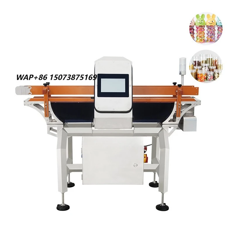 Easy Clean Maintain Multifrequency Stainless Steel IP54 Protected Metal Detector 20-40m/min Speed IECEE Certified Food Industry