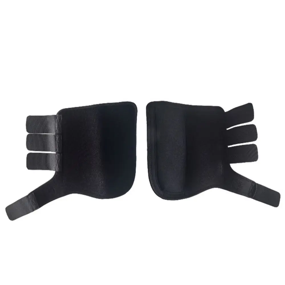 4pcs/set Colorful Horse Sport Boots Set Durable 3 Size Medicine Brushing Boots Easy To Wear Breathable Front Hind Legs Guard