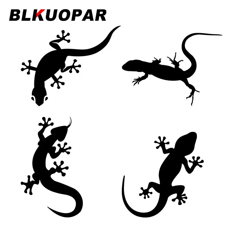 BLKUOPAR for Lizard Car Stickers Anime Waterproof Decals Scratch-Proof Creative Sticker Windows Refrigerator Decor Car Styling