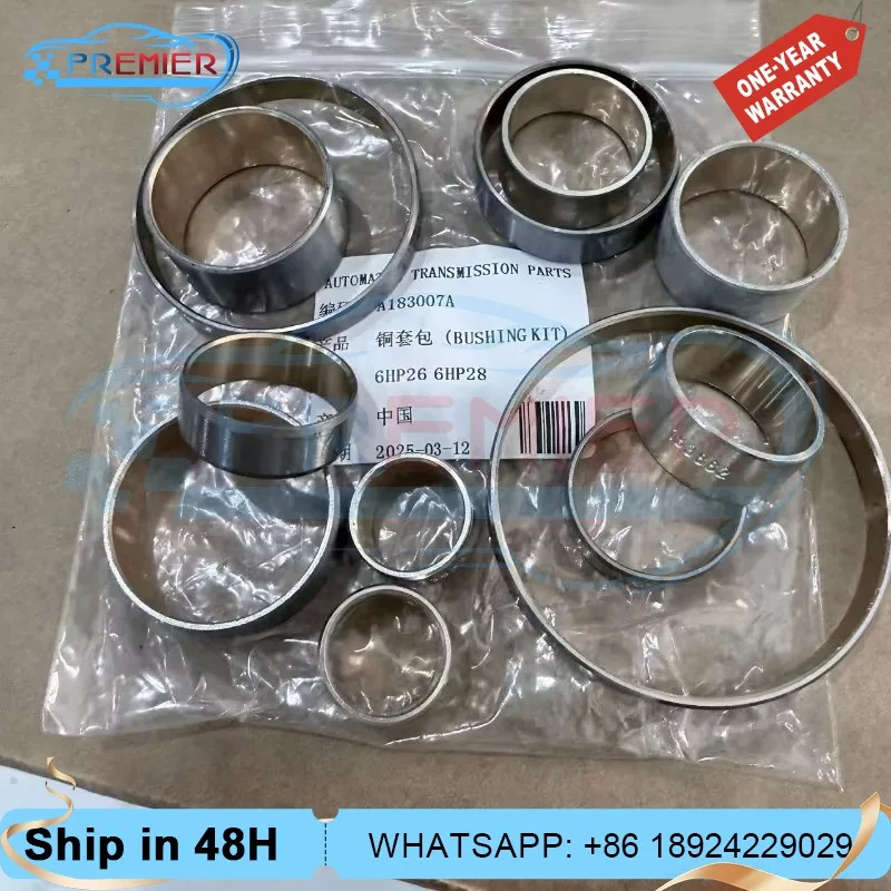 12PCS 6HP28 6HP26 Bushing Kit Transmission Repair Kit Suit For BMW Jaguar Cabriolet Land Rover Alpina