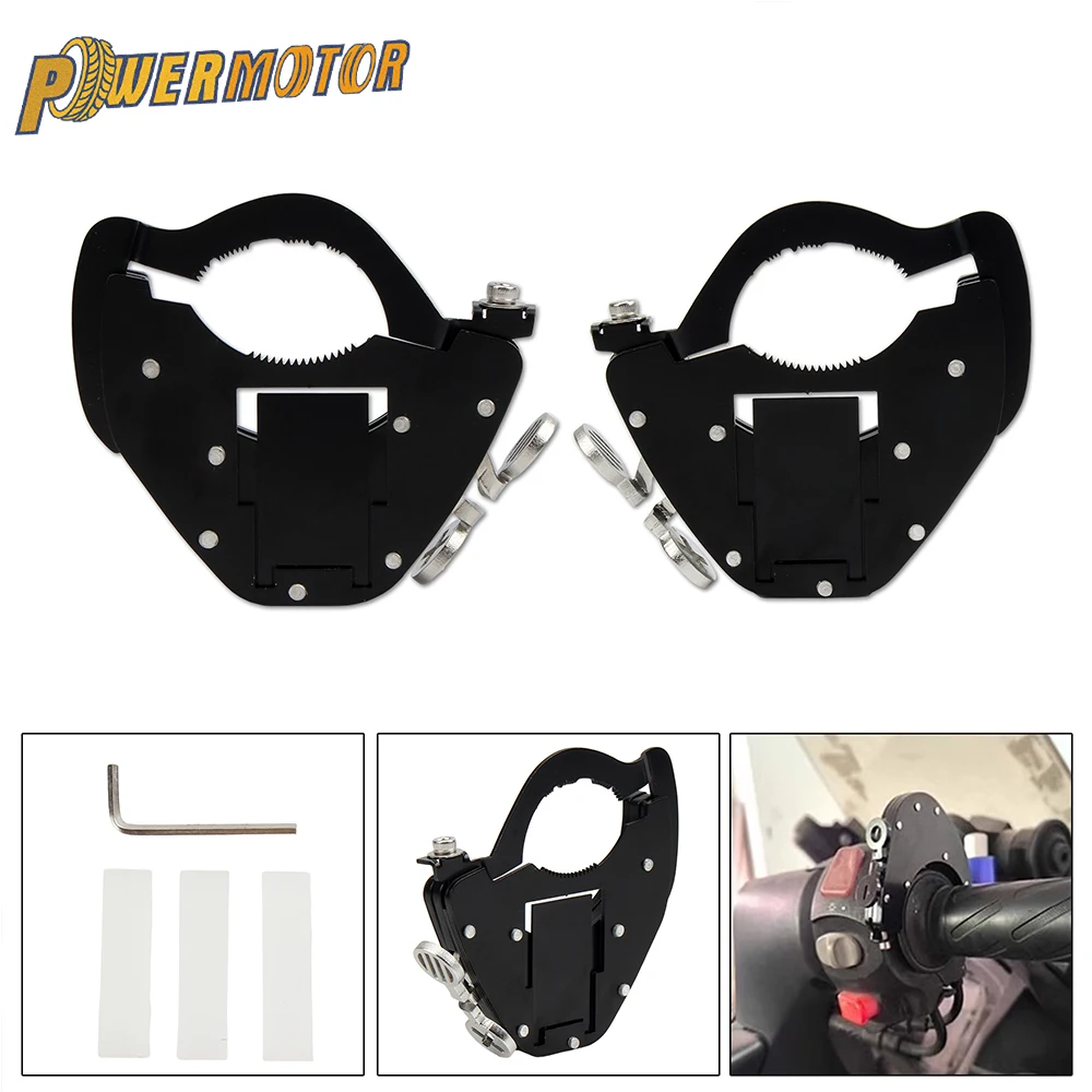 Control de Crucero Universal para motocicleta, Kit de Asistencia de bloqueo del acelerador, manillar superior e inferior para BMW, KTM, Suzuki, Yamaha, Honda