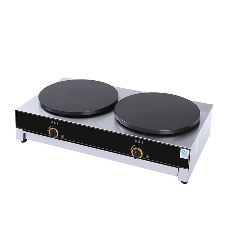 Pancake fruit machine commercial stall Shandong multigrain pancakes constant temperature and fast heating non-stick