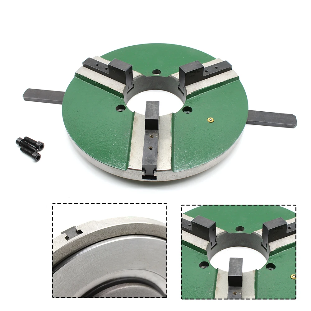 3-Jaw 12" Welding Table Chuck Quick Release Welding Positioner Welding Turntable